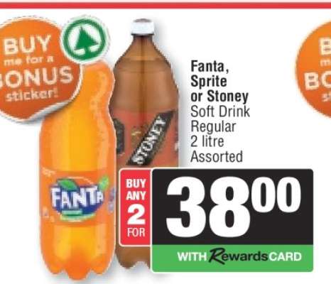 Fanta Sprite or Stoney