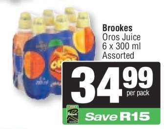 Brookes Oros Juice