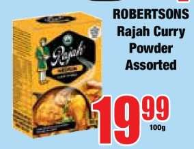 Robertsons Rajah Curry Powder Assorted
