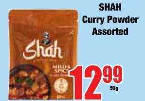 SHAH Curry Powder Assorted