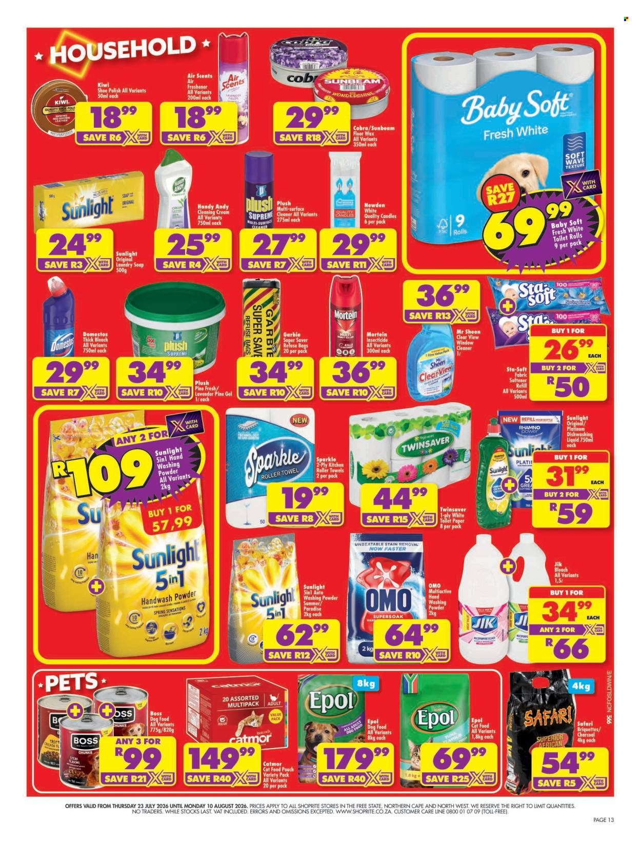 Shoprite specials - 23/07/2026 - 10/08/2026. Page 13
