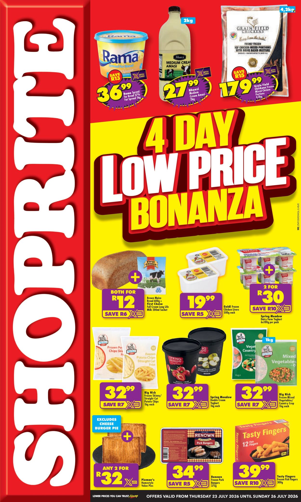 Shoprite specials - 23/07/2026 - 26/07/2026. Page 1