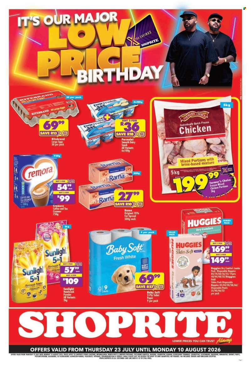 Shoprite catalogue  - 23/07/2026 - 10/08/2026.