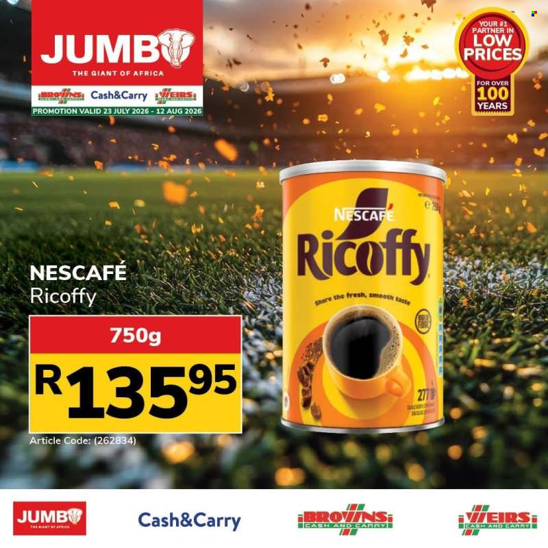 Jumbo Cash & Carry catalogue  - 23/07/2026 - 12/08/2026.