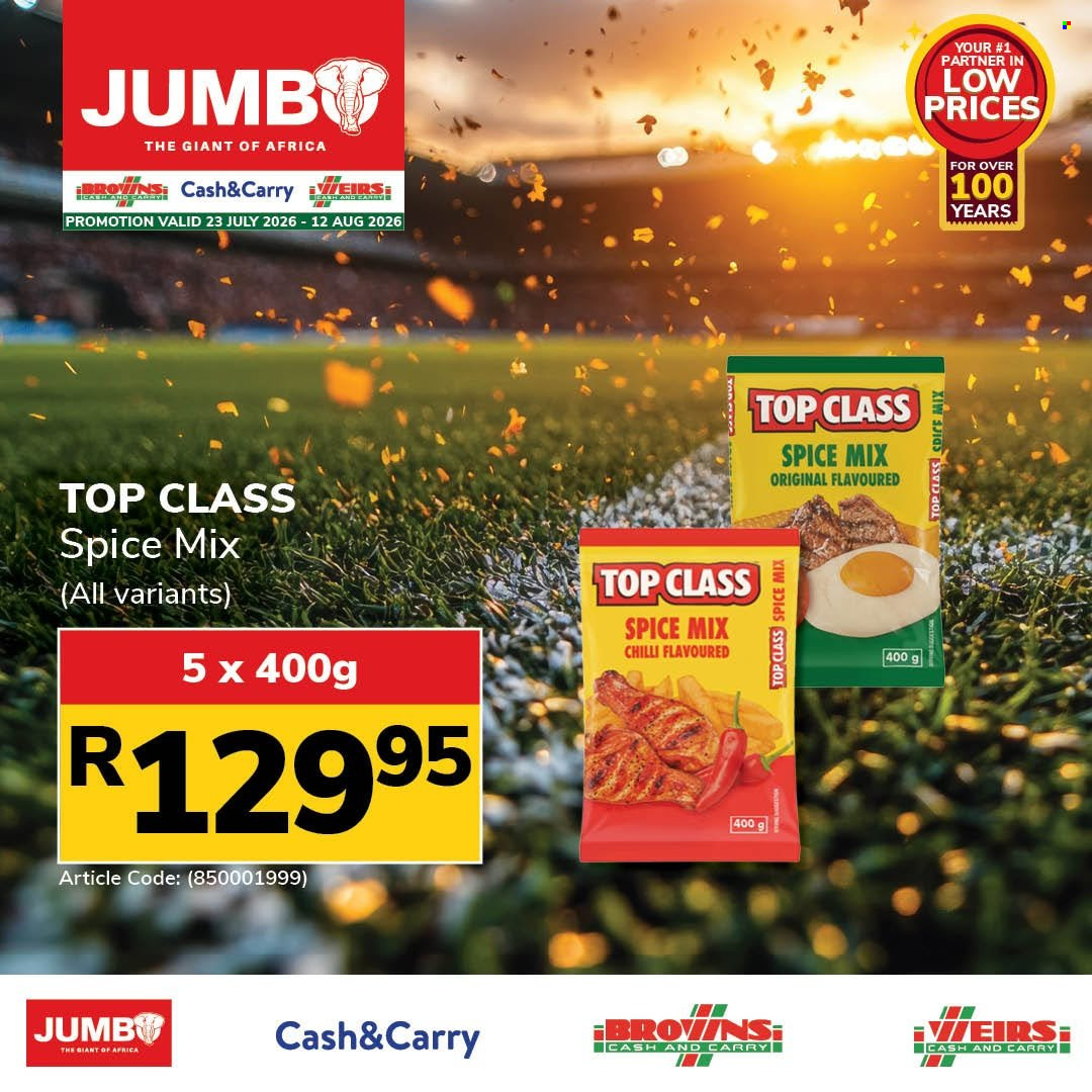 Jumbo Cash & Carry specials - 23/07/2026 - 12/08/2026. Page 5