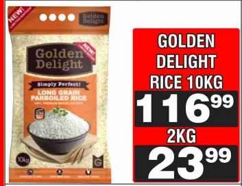GOLDEN DELIGHT RICE 10KG