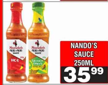 Nando's Sauce 250ml