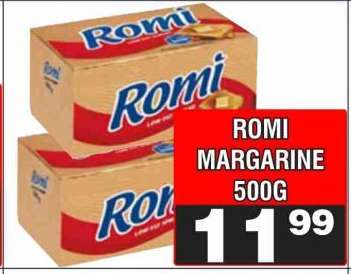 ROMI MARGARINE 500G