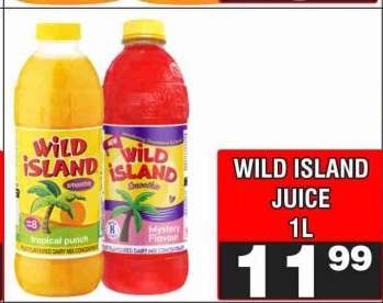 WILD ISLAND JUICE 1L