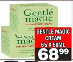 GENTLE MAGIC CREAM 6's X 50ML