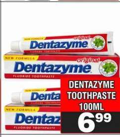 Dentazyme Toothpaste 100ml