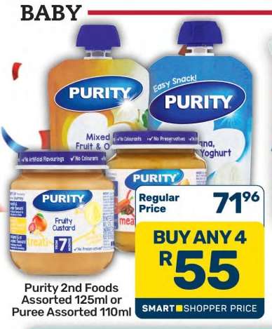 Purity 2nd Foods Assorted