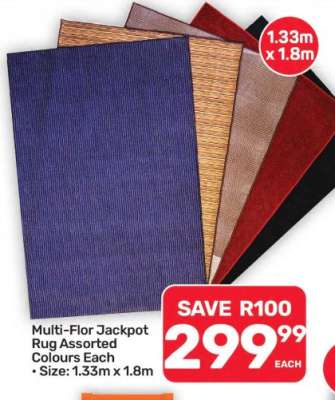 Multi-Flor Jackpot Rug