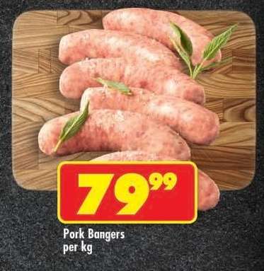 Pork Bangers