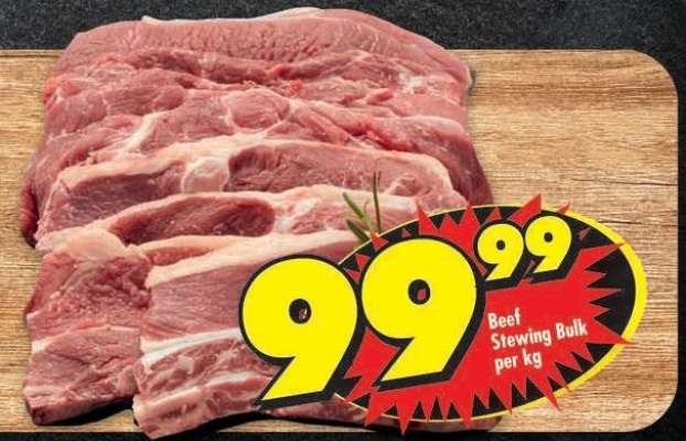 Beef Stewing Bulk per kg
