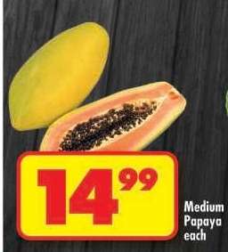 Medium Papaya
