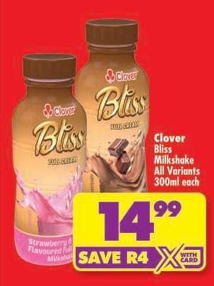 Clover Bliss Milkshake
