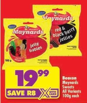 Beacon Maynards Sweets