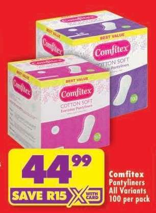 Comfitex Pantyliners
