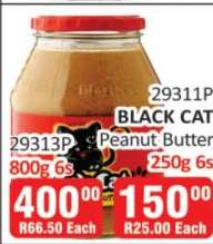 BLACK CAT Peanut Butter 800g 6s