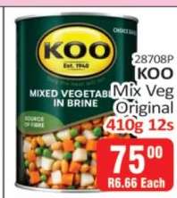 KOO Mix Veg Original
