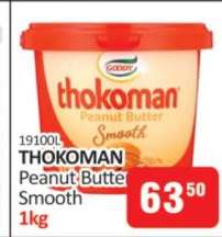 THOKOMAN Peanut Butter Smooth