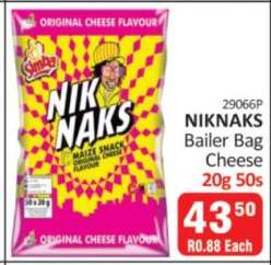 NIKNAKS Bailer Bag Cheese