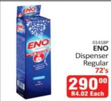 ENO Dispenser Regular 72's