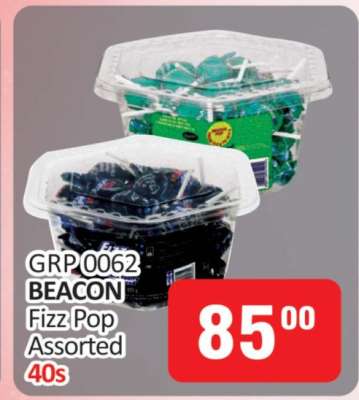 GRP 0062 BEACON Fizz Pop Assorted 40s