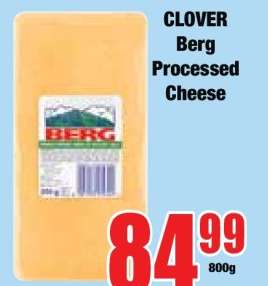 CLOVER Berg Processed Cheese