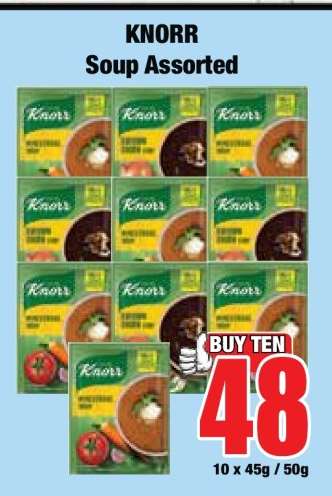 KNORR Soup Assorted