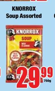 Knorrox Soup Assorted