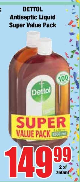 DETTOL Antiseptic Liquid Super Value Pack