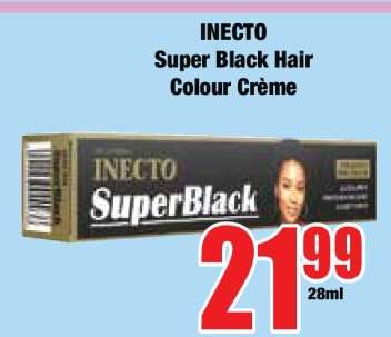 Inecto Super Black Hair Colour Creme