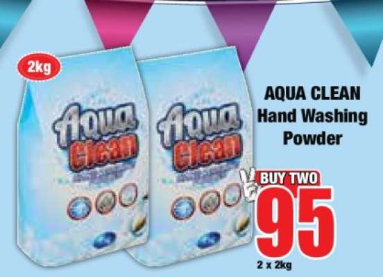 AQUA CLEAN Hand Washing Powder