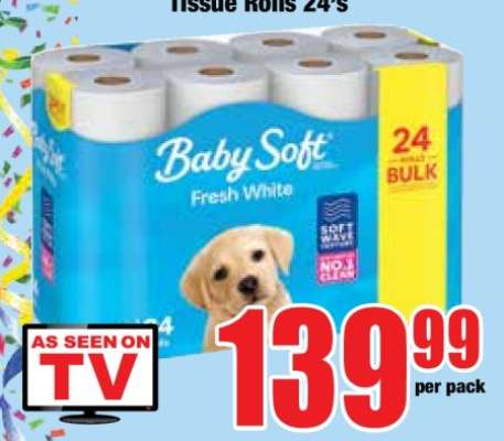 Tissue Rolls 24's