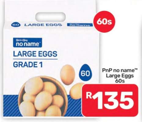 PnP no name™ Large Eggs 60s