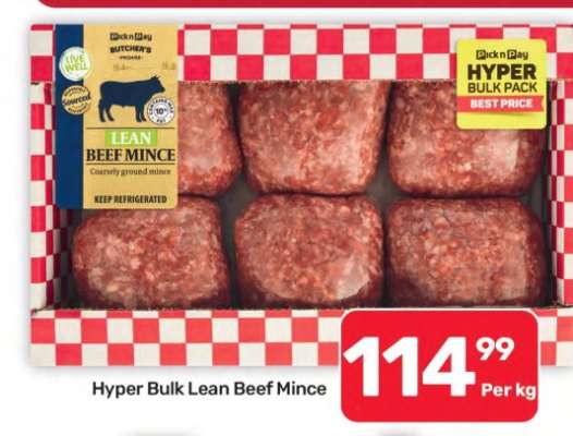 Hyper Bulk Lean Beef Mince