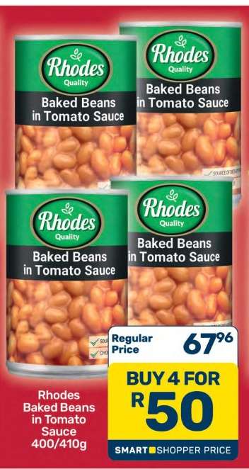 Rhodes Baked Beans in Tomato Sauce