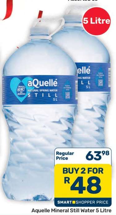 aQuellé Mineral Still Water 5 Litre