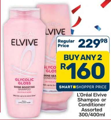 L'Oréal Elvive Shampoo or Conditioner