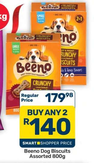 Beeno Dog Biscuits Assorted 800g