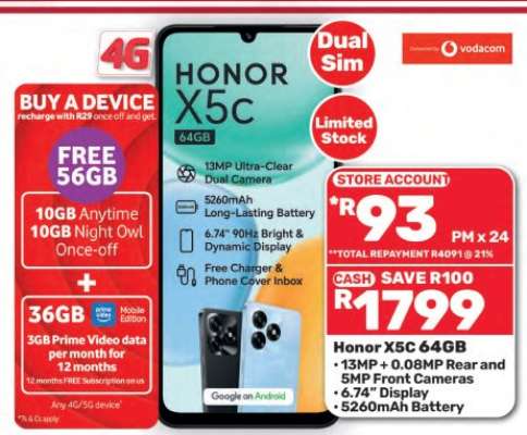 Honor X5C 64GB