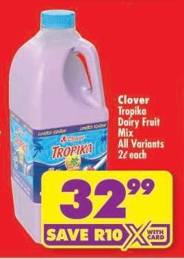 Clover Tropika Dairy Fruit Mix