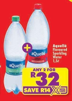 aQuellé Flavoured Sparkling Water 1,5ℓ