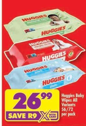 HUGGIES BABY WIPES all variants