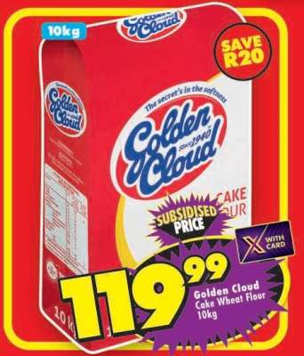 Golden Cloud Cake Wheat Flour 10kg