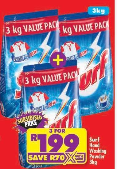 Surf Hand Washing Powder-3kg
