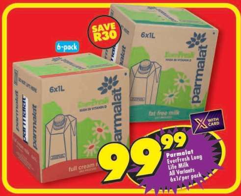 PARMALAT EVERFRESH LONG LIFE MILK
