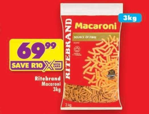 Ritebrand Macaroni 3kg